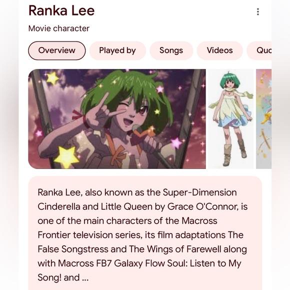 💚2007 Banpresto Macross Frontier Ranka Lee Kyun Chara Anime - Picture 5 of 12